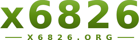 x6826 logo